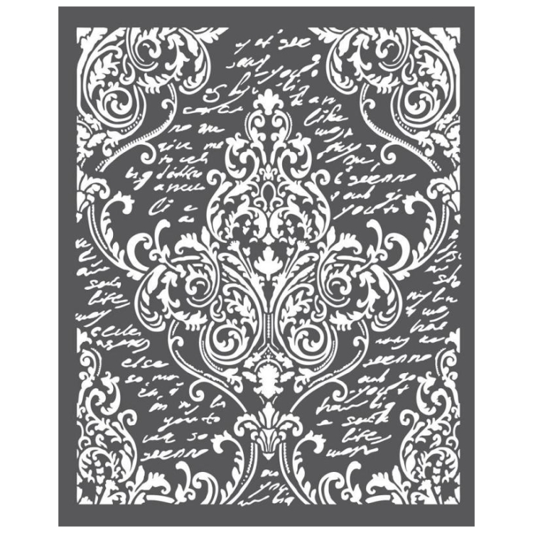 KSTD047 STAMPERIA MEDIA STENCIL - TEMPLATE 20 X 25 CM - KSTD047 - Image 1