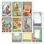 STAMPERIA DESIGNER CARDBOARD 30.5/30.5 CM - SBB636