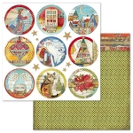 STAMPERIA DESIGNER CARDBOARD 30.5/30.5 CM - SBB637