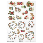 ITD COLLECTION DECOUPAGE RICE PAPER A4 - R1024