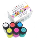DECOLA TEXTILE DYE 6 X 20 ML - TRENDY SHADES