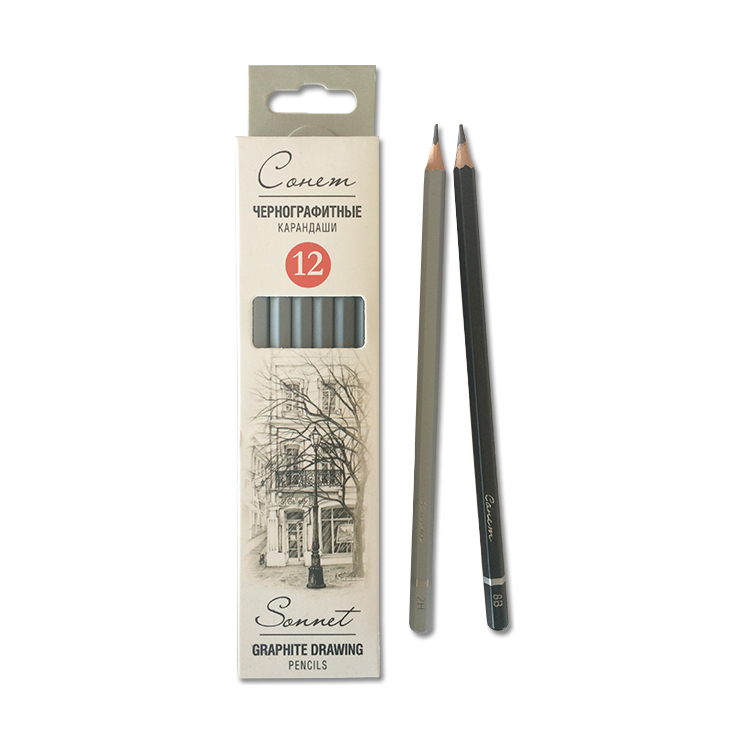 molivi SONNET GRAPHIC PENCILS 2H-8V - Image 1