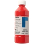 REEVES TEMPERA PAINT 500 ML. - BRILLIANT RED 4551049