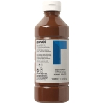 REEVES TEMPERA PAINT 500 ML. - BURNT UMBER 4551076
