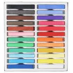 REEVES DRY CRAYONS SET 24 COLORS 8791175 - Image 2