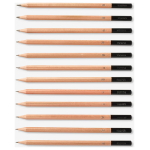 REEVES GRAPHIC PENCILS 12 PCS. 4H-6B 8940541 - Image 2