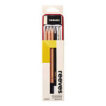REEVES GRAPHIC PENCILS IN A METAL BOX 6 CV + ERASER 8940545