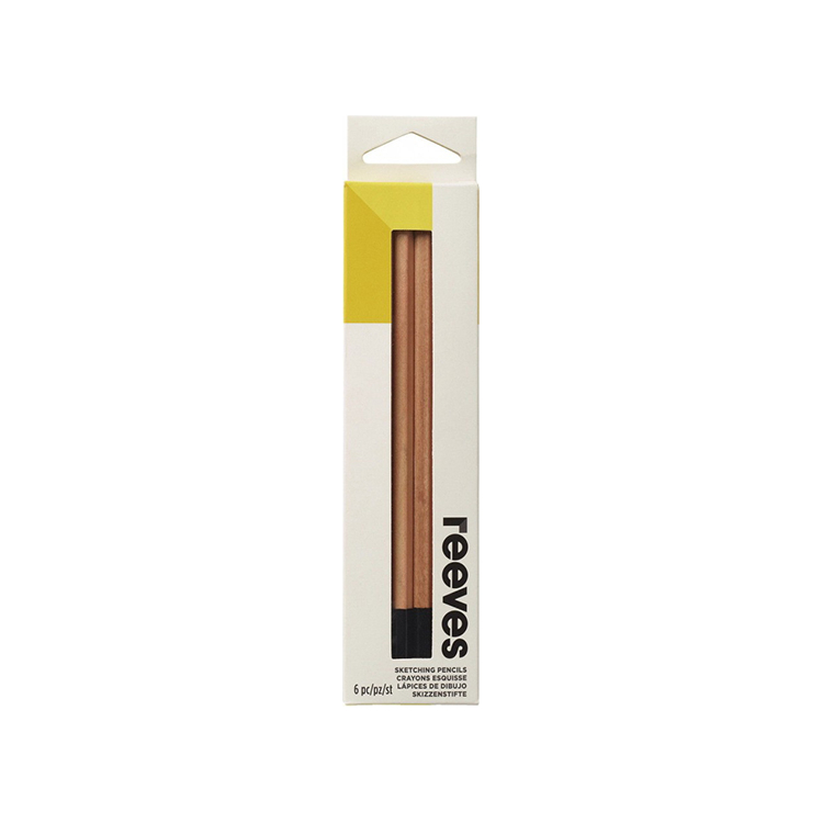 REEVES GRAPHIC PENCILS 6 PCS. B-6B 8940542 - Image 1