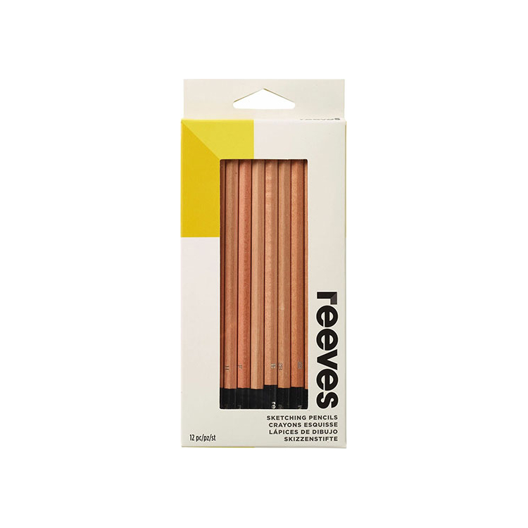 REEVES GRAPHIC PENCILS 12 PCS. 4H-6B 8940541 - Image 1