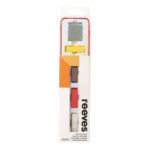 REEVES DRY CRAYONS 7 COLORS + BREAD ERASER 8791300