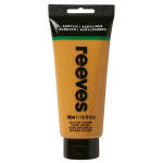 REEVES ACRYLIC PAINT 200 ML - YELLOW OCHRE 8381500