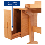 MABEF WOODEN DESK M/30 - Image 3