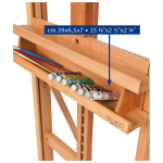 MABEF WOODEN TRIPOD WITH PLATE M/09 - Image 9