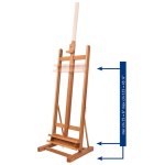 MABEF WOODEN TRIPOD WITH PLATE M/09 - Image 3