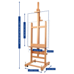 MABEF WOODEN TRIPOD DOUBLE-SIDED M/19 - Image 2