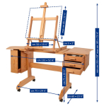 MABEF WOODEN DESK M/30 - Image 7
