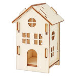 DOCRAFTS 3D WOODEN PUZZLE HOUSE MEDIUM - PMA 174735