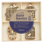 DOCRAFTS WOODEN FIGURINES FOR DECORATION BIRDCAGES - PMA 174693
