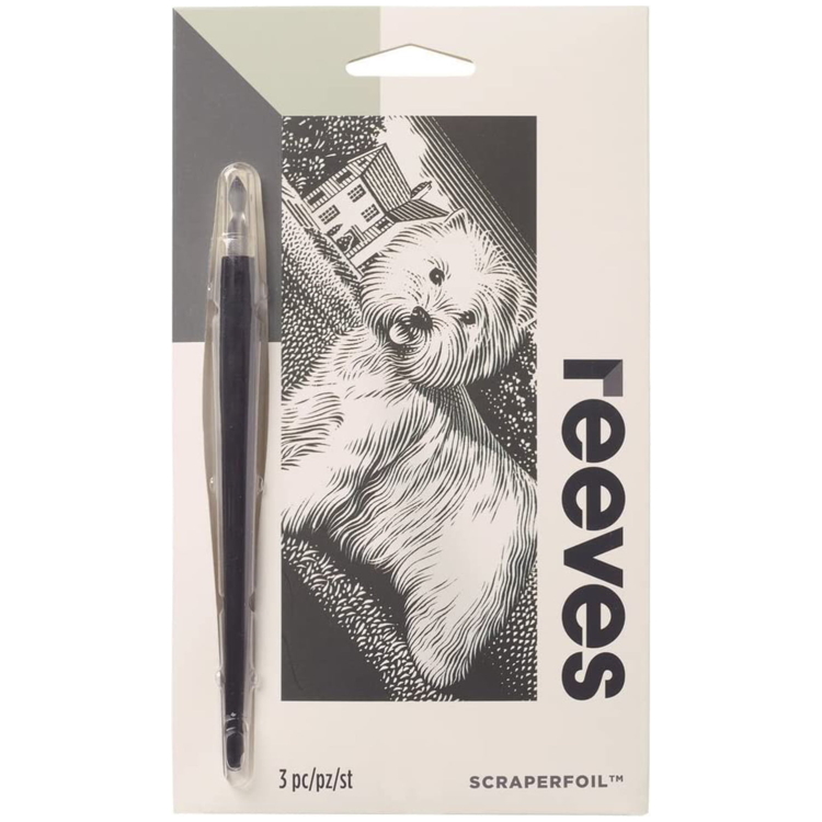 150023 REEVES SCRATCH PAINTING KIT - MINI WESTIE - Image 1