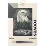REEVES SCRATCH PAINTING KIT - SILVER EAGLE
