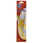 L&B BRISTLE BRUSHES SET 3 PCS. - 807304
