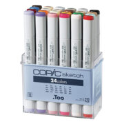 COPIC SKETCH SET - 24 COLORS BASIC SET