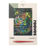 REEVES SCRATCH PAINTING KIT - RAINBOW PARROT