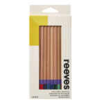 REEVES COLORED PENCILS 12 COLORS 8910112