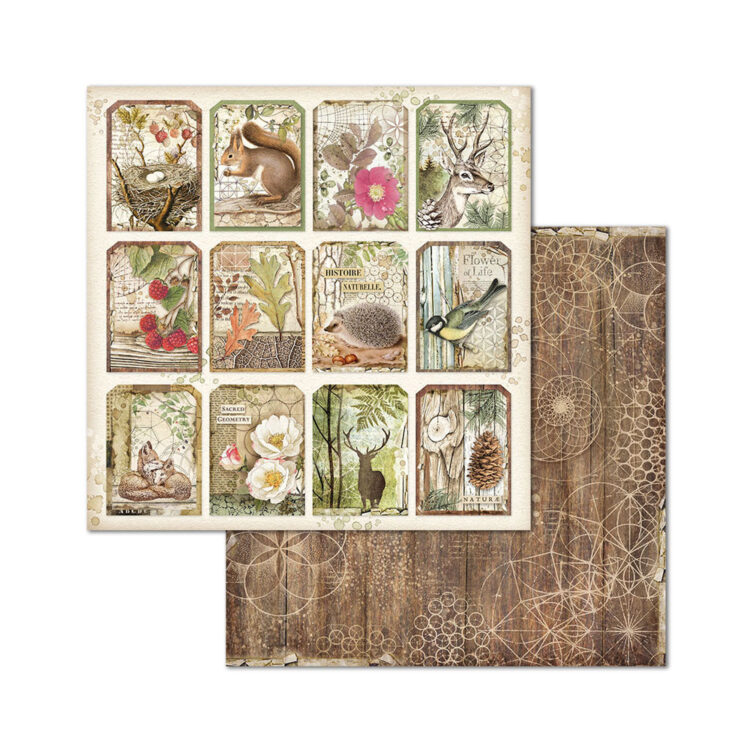STAMPERIA BLOCK DESIGNER PAPER 30.5/30.5 CM - SBBL63 - Image 11