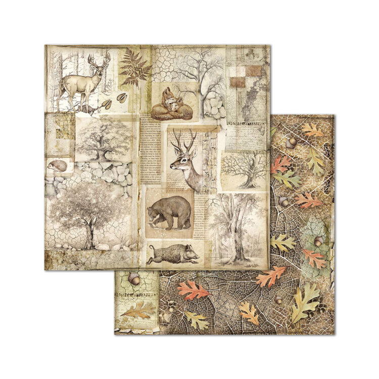 STAMPERIA BLOCK DESIGNER PAPER 30.5/30.5 CM - SBBL63 - Image 8