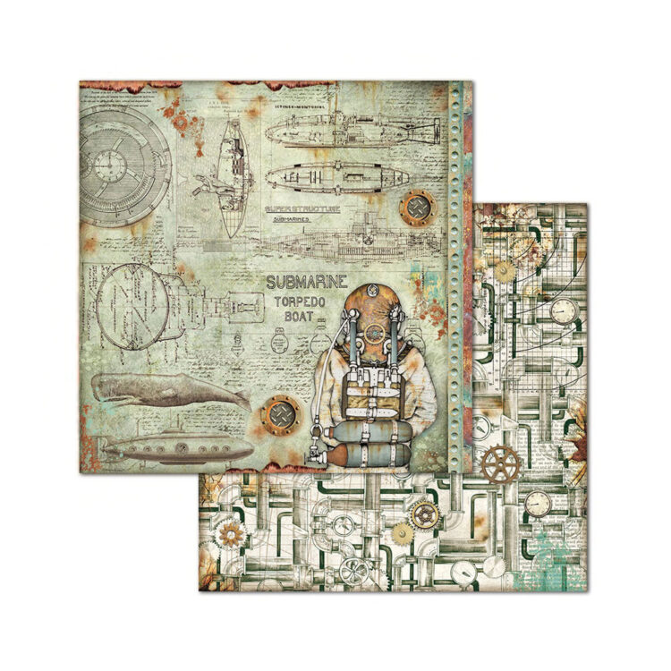 SBBS13_9 STAMPERIA DESIGNER CARDBOARD 30.5/30.5 CM - SBB665 - Image 1