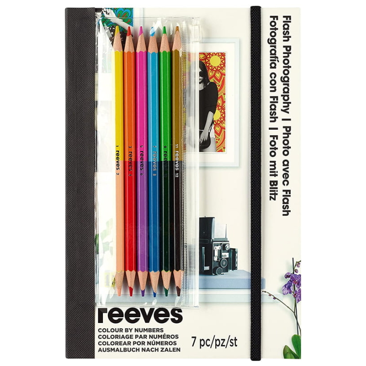 reevess REEVES PAINTING BY NUMBERS KIT - FLASH PHOTOGRAPHY - Image 1