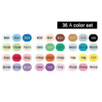 COPIC CIAO SET - 36 COLORS SET A - Image 2