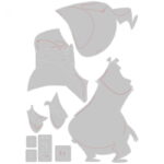 SIZZIX THINLITS CUTTING DIES - THEODORE, COLORIZE - Image 2