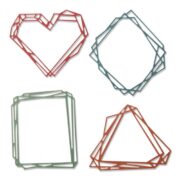 SIZZIX THINLITS CUT DIES - GEO FRAMES