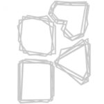 SIZZIX THINLITS CUT DIES - GEO FRAMES - Image 2