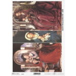 ITD COLLECTION DECOUPAGE RICE PAPER A4 - R1625