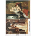 ITD COLLECTION DECOUPAGE RICE PAPER A4 - R1619