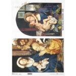 ITD COLLECTION DECOUPAGE RICE PAPER A3 - R0463L