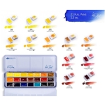 LENINGRAD WATERCOLOR PAINT WHITE NIGHTS E.B. 21 COLORS - METAL BOX - Image 4