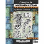 STAMPERIA MIXED MEDIA STAMPS - RUBBER STAMPS WTKAT11