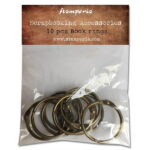 STAMPERIA ALBUM RINGS 10PCS., 3CM. - SBA397