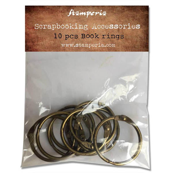 397397 STAMPERIA ALBUM RINGS 10PCS., 3CM. - SBA397 - Image 1
