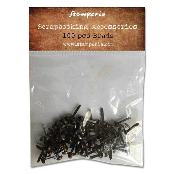 402402 STAMPERIA EYELETS FOR DECORATION 100 PCS. - SBA402 - Image 1