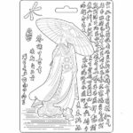 STAMPERIA ORIENTAL GARDEN SOFT MOULD A5 K3PTA542