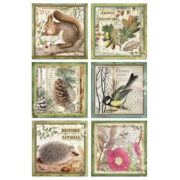 STAMPERIA DECOUPAGE RICE PAPER A4 - DFSA4425