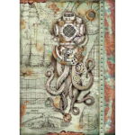 STAMPERIA DECOUPAGE RICE PAPER A4 - DFSA4435