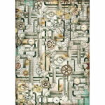 STAMPERIA DECOUPAGE RICE PAPER A4 - DFSA4436