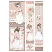 STAMPERIA DECOUPAGE RICE PAPER A4 - DFSA4452