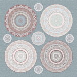 STAMPERIA DESIGNER CARDBOARD 30.5/30.5 CM - SBB689